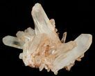 Tangerine Quartz Crystal Cluster - Madagascar #38898-2